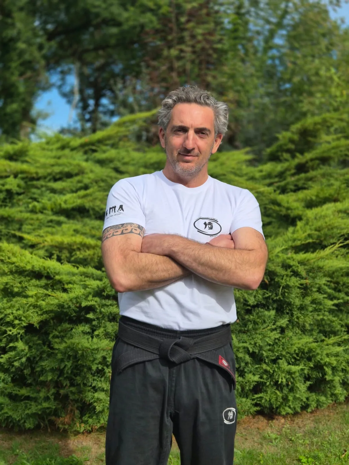 David, moniteur au club Krav Maga Antony